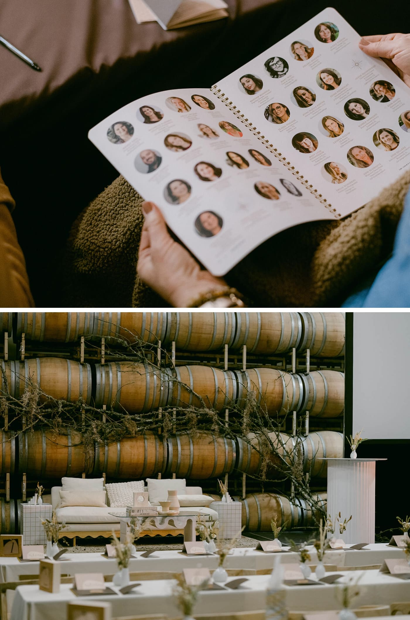 A workbook designed for the Be Sage conference in Sonoma, California