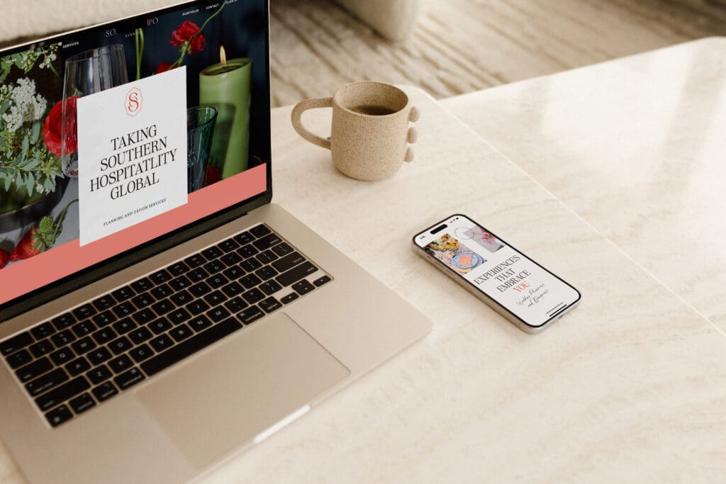 Website in a week for Sofia Ocampo Events
