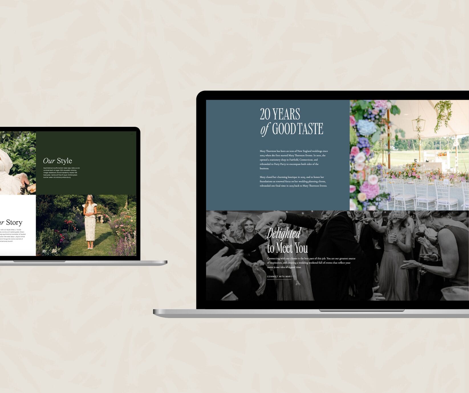 Fitzgerald Template from Tonic, customized in a Website In a Week by Fig. 2 Design